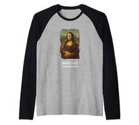 Occhiali da Sole La Gioconda Monalisa by Leonardo Davinci Maglia con Maniche Raglan