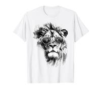 Occhiali da sole Lion - Art Animal Drawing Lion Maglietta