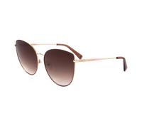 Occhiali da Sole Longchamp LO158S 721 GOLD/BEIGE 60/16/140 Donna