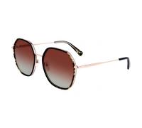 Occhiali da Sole Longchamp LO163S Rose gold/green camou 58/18/140 Donna