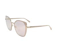 LONGCHAMP Donna LO175S 770 Occhiali da sole Metallo Oro Squadrata Normale