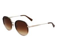 Occhiali da Sole Longchamp LO176S N Gold/gradient brown 52/19/140 Donna