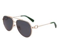 Occhiali da Sole LONGCHAMP LO178S 713 GOLD/GREEN 58/14/140 Donna