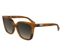 Occhiali da Sole Longchamp LO772S N Striped brown 55/17/140 Donna