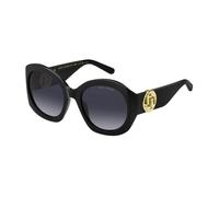 Marc Jacobs Donna MARC 722/S 807/9O Occhiali da sole Acetato Nero Grigio Farfalla Sfumato