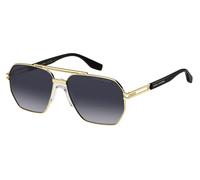 Marc Jacobs Marc 748/S Occhiali da Sole, Gold Black, 60 Uomo