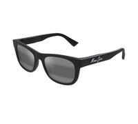 Maui Jim Kaulike Sunglasses, Nero Opaco, 53-19-145 Unisex-Adulto