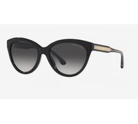 Occhiali Da Sole MICHAEL KORS MK 2158-30058G Nero Lucido Con Grigio NUOVO 55mm