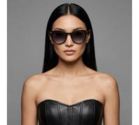 Occhiali Da Sole Michael Kors Neri Viola Sfumati Rotondi MK2023 316311 53mm