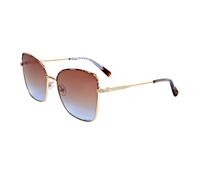 Missoni Mis 0138/s Occhiali Da Sole Donna Oro Squadrato Blu 59mm