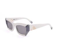 Missoni Mis 0151/s Occhiali Da Sole Donna Bianco Squadrato Grigio 53mm