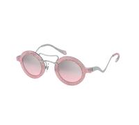 Occhiali Da Sole MIU MIU Da Donna MU02VS 1467L1 39 Glitter Rosa