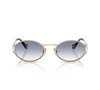 Miu Miu Occhiali da Sole MU52Y ZVN80O Oro Pallido/Trasparente Sfumato Azzurro Donna 54/21/125