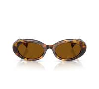 Miu Miu Occhiali da Sole MUB09S 14L20V Marrone Miele/Bronzo Scuro Donna 52/21/140