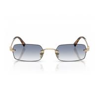 Miu Miu Occhiali da Sole MUB50S ZVN80O Oro Pallido/Trasparente Sfumato Azzurro Donna 52/20/140