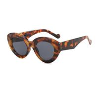 Occhiali da Sole Moda Cat's Eye con Montatura Spessa e Oversize Donna Occhiali Neri Vintage Occhiali da Sole Occhiali da Sole UV400 Femminili