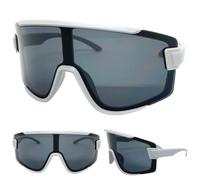 Occhiali Da Sole Moderni Retro A Rete Oversize Grandi Con Montatura Grigia