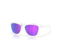 Occhiali Oakley Frogskins S Polished Clear con lenti Prizm Violet