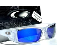 Occhiali da Sole Oakley Gascan Opaco Trasparente Polarizzati Galaxy Blu 9014