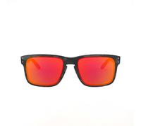Oakley Uomo Oakley OO9102 HOLBROOK 9102E9 Occhiali da sole O_Matter Nero Rosso Squadrata Normale Prizm