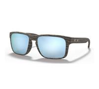 Occhiali Oakley Holbrook Woodgrain con lenti Prizm Deep Water Polarized