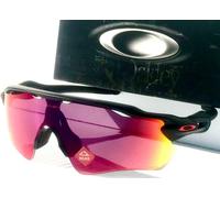 Occhiali Da Sole Oakley RADAR EV PATH Nero Opaco Telaio Rosso PRIZM ROAD