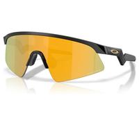 Occhiali da sole oakley resistor sweep nero opaco prizm 24k ref oo9015 10