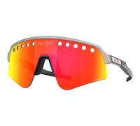 Occhiali da sole Oakley SUTRO LITE SWEEP Mathieu Van Der Poel Signature (SPACE DUST / PRIZM RUBY VENTED) cat.3 TU