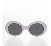 Occhiali Da Sole Ovali Bianchi - Kurtis