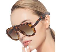 Occhiali da sole ovali retrò da donna, occhiali da sole vintage per guida, occhiali da sole alla, protezione UV per esterni, per prendere il sole, escursioni, viaggi, stile anni '90, occhiali da