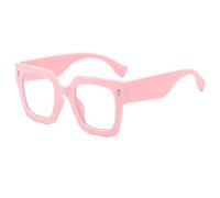 Occhiali da sole oversize alla moda per le donne che dimagriscono il lusso Uv400, 1361-C11, One Size