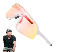 Occhiali Da Sole Per Ciclismo | Occhiali Protettiva UV Per Bici Da Strada,Montatura Leggero Unisex Protezione UV Adattativo Per Ciclismo Montagna Escursionismo Guida Sport Quotidiani