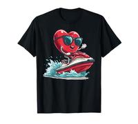 Occhiali da Sole per San Valentino Jet Ski Heart Jet Ski Maglietta