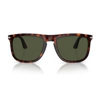 Persol Unisex Persol PO3336S 24/31 Occhiali da sole Acetato Tartaruga Verde Pilot Normale