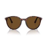 Persol Unisex PO3350S 24/57 Occhiali da sole Acetato Tartaruga Marrone Pantos Polarizzata