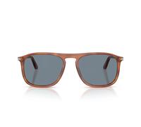 Persol Unisex Persol PO3392S 96/56 Occhiali da sole Acetato Marrone Blu Squadrata Normale