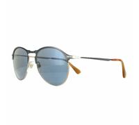 Occhiali Da Sole Persol PO7649S 107156 56 Blu Luce Marrone Luce Blu 56mm