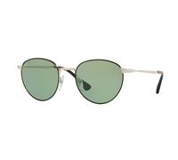 Occhiali Da Sole Persol SARTORIA PO2445S 107452 52 Argento Nero/Verde (1074/52)
