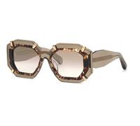 Occhiali da Sole Philipp Plein SPP098V G61G VERDE TRASPARENTE 53/18/140 Donna