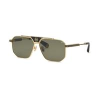 Philipp Plein Occhiali da sole Uomo SPP152V 0302 Metallo montatura geometrica 63/13/145