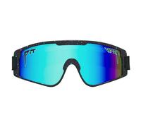 Pit Viper Occhiali da sole Baby Vipes, La mezzanotte con lenti blu, Baby