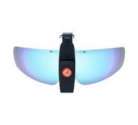 Occhiali da sole polarizzati a clip per uomo, occhiali da sole con clip polarizzati, occhiali da guida antiriflesso senza montatura, occhiali da sole da uomo per pesca, ciclismo, la ra, blu, Se