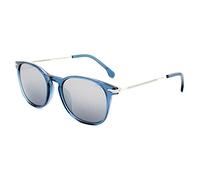 Occhiali da sole polarizzati alla moda LOZZA Azul TRASPARENTE - Plateado Unisex - Uomo e Donna SL4159M-955X, Azul Plateado Trasparente, L