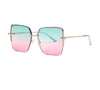 Occhiali da sole polarizzati eleganti da donna, protezione solare che assottiglia il viso, occhiali da sole con protezione UV in nylon, C5, 145 * 144 * 59mm