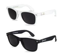 Occhiali da sole polarizzati per sposi per matrimonio - Protezione UV400, occhiali da sole leggeri ed eleganti, uno sposo e una sposa, 6* 6