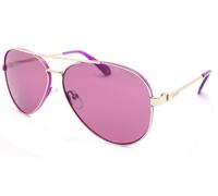 Occhiali Da Sole Polarizzati Polaroid Oro E Rosa-Viola / Lenti Rosa PLD6069 S9E