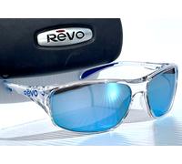 Occhiali da Sole Polarizzati Revo VERTEX Crystal Clear Blu RE 1239 09 BL