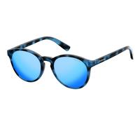 Occhiali Da Sole Polaroid Kids PLD 8024/S JBW Blu Havana Blu Specchio Cal. 47