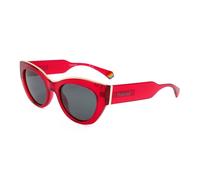 Polaroid Pld6199sxmcc9 Woman Sunglasses Rosso Donna