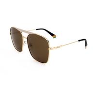 Occhiali da Sole Polaroid PLD 6201/S/X YYH MATTE IVORY GOLD 59/16/145 Donna